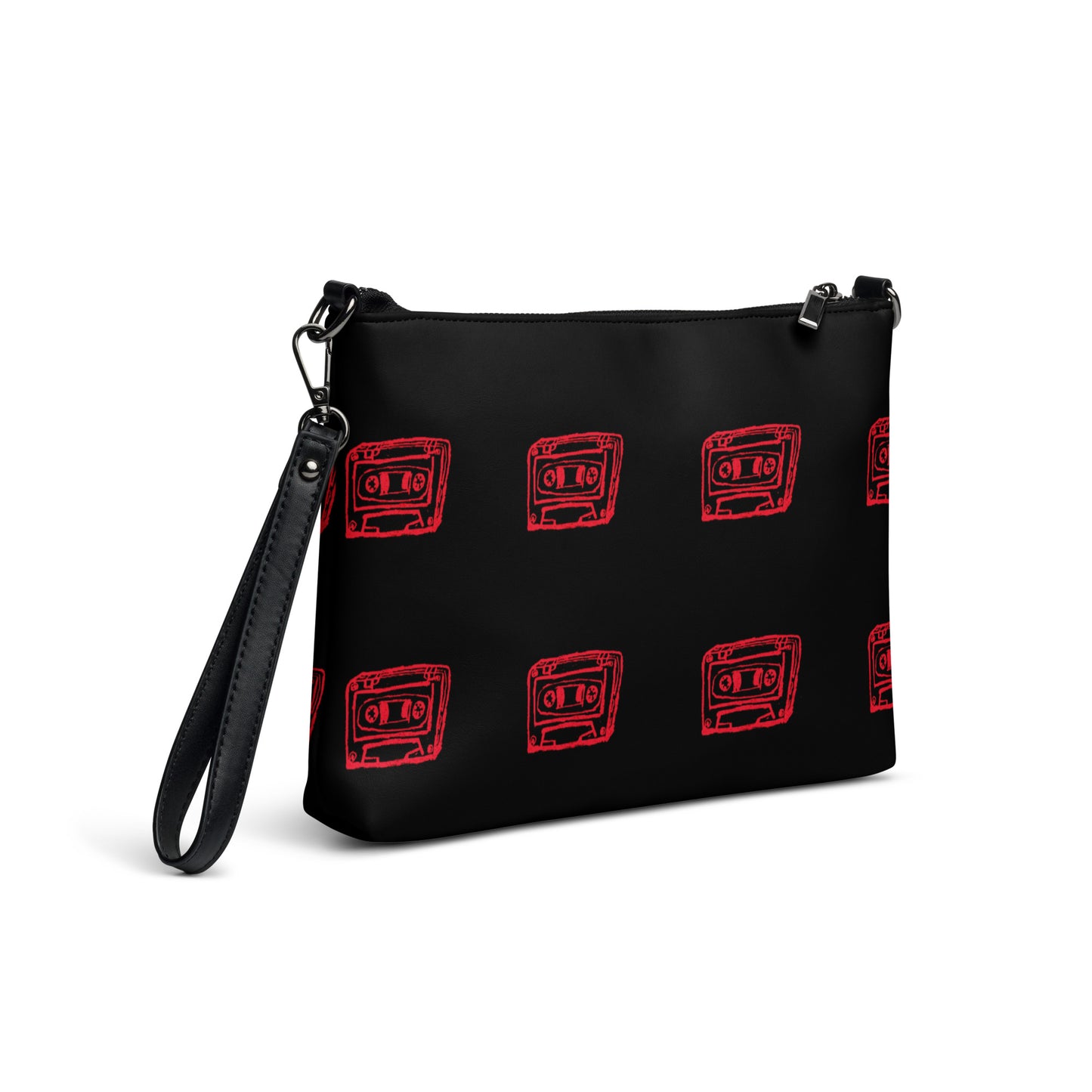 Crossbody bag Black/rose tape by Get There Lifestyle