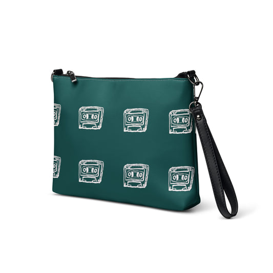 Crossbody bag Forest green/white by Get There Lifestyle