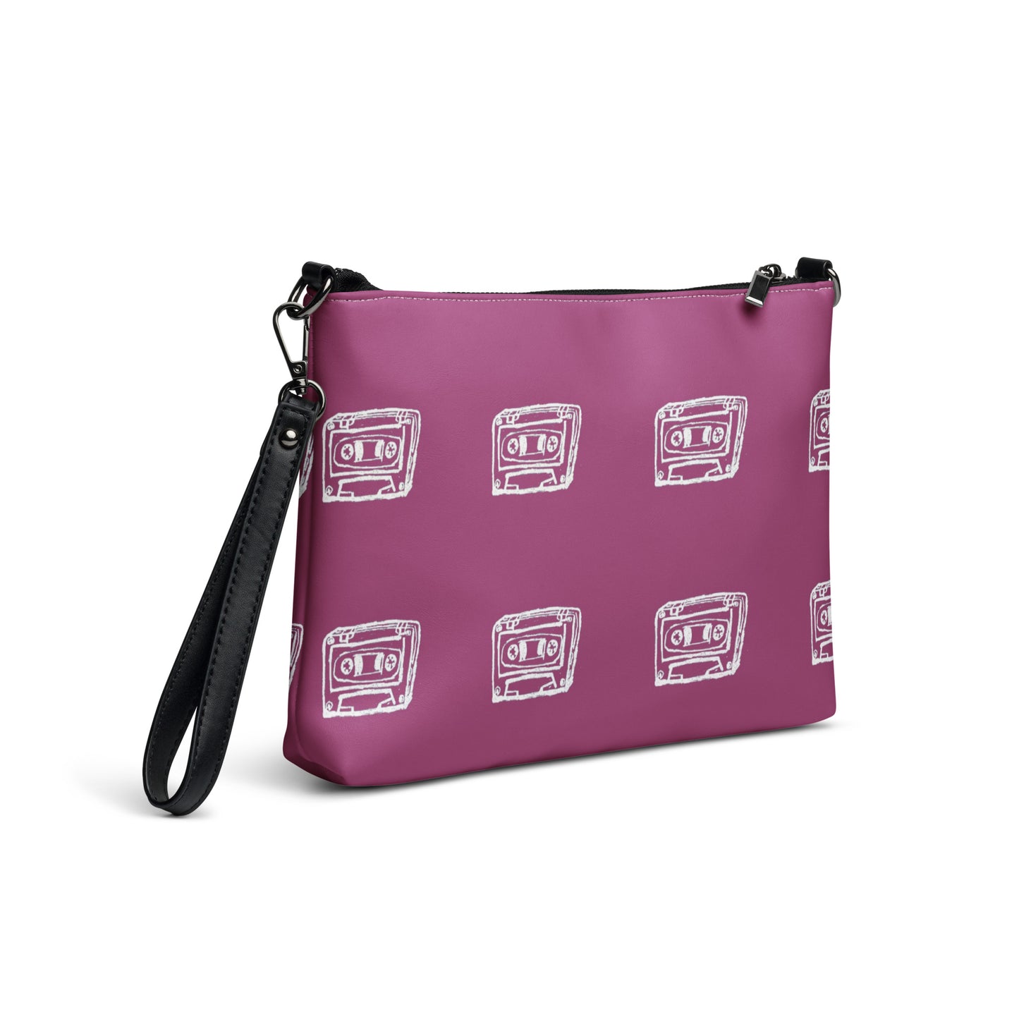 Crossbody bag Violet/white by Get There Lifestyle