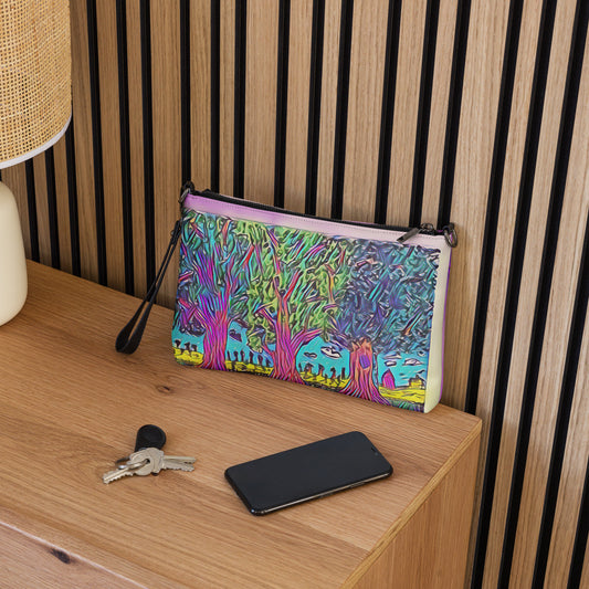 Crossbody bag 3 trees light pink by OSB Lifestyle