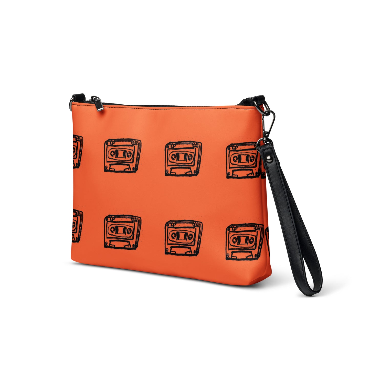 Crossbody bag orange/black by Get There Lifestyle