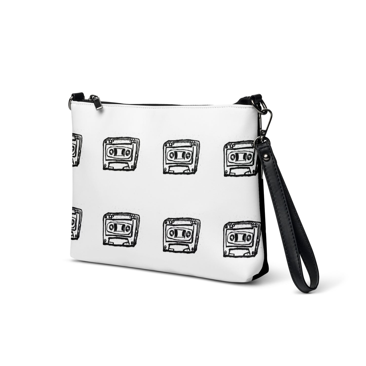 Crossbody bag white/black 2 side by OSB Lifestyle